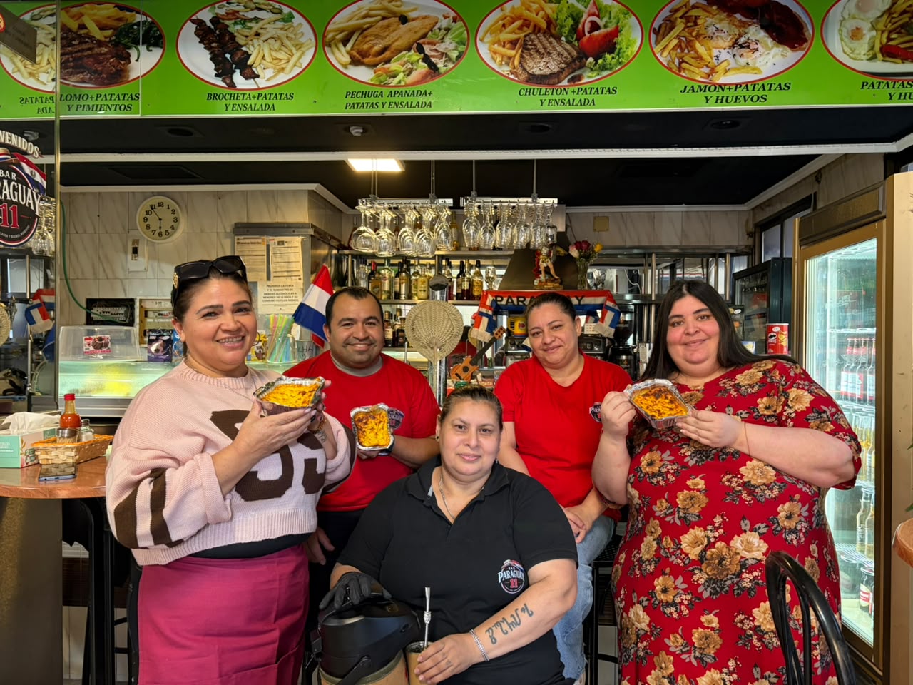(video)¡pamelita-ovelar-ya-encontro-trabajo-en-madrid-y-es-la-reinita-del-chipa-guazu!