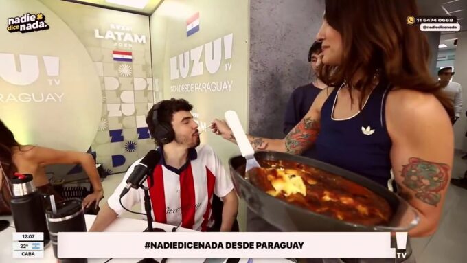 (video)-¡conductores-de-“nadie-dice-nada”-gozaron-con-el-chipa-guasu!