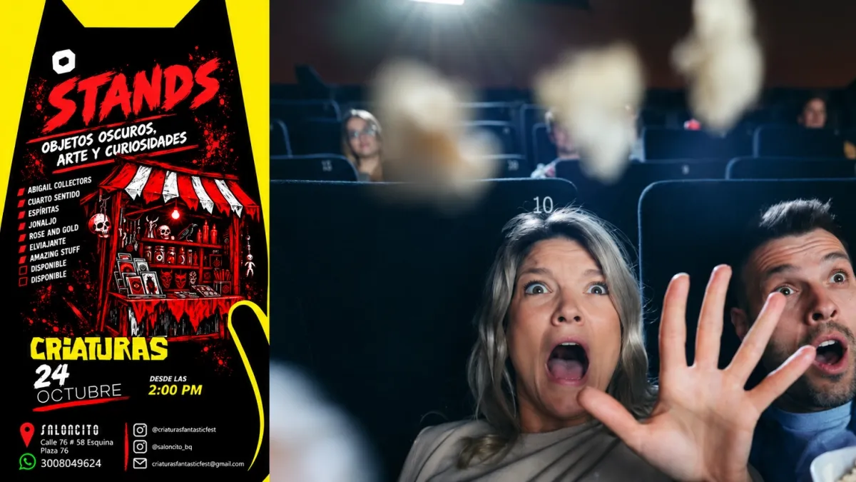 el-terror-se-toma-barranquilla:-criaturas-fest-reune-cortometrajes,-arte-y-musica-este-sabado-en-plaza-76