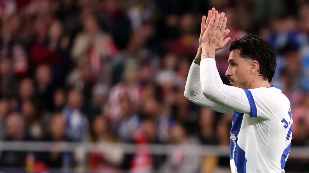jose-maria-gimenez-se-enfrento-por-primera-vez-al-atletico-de-madrid:-fue-aplaudido-por-todo-el-estadio-y-no-pudo-evitar-la-derrota-del-deportivo-de-la-coruna