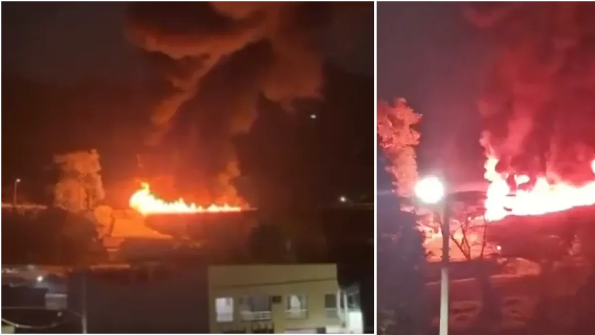 accidente-de-transito-en-el-puente-helicoidal-de-calarca,-quindio,-termino-con-un-vehiculo-de-carga-volcado-e-incendiado