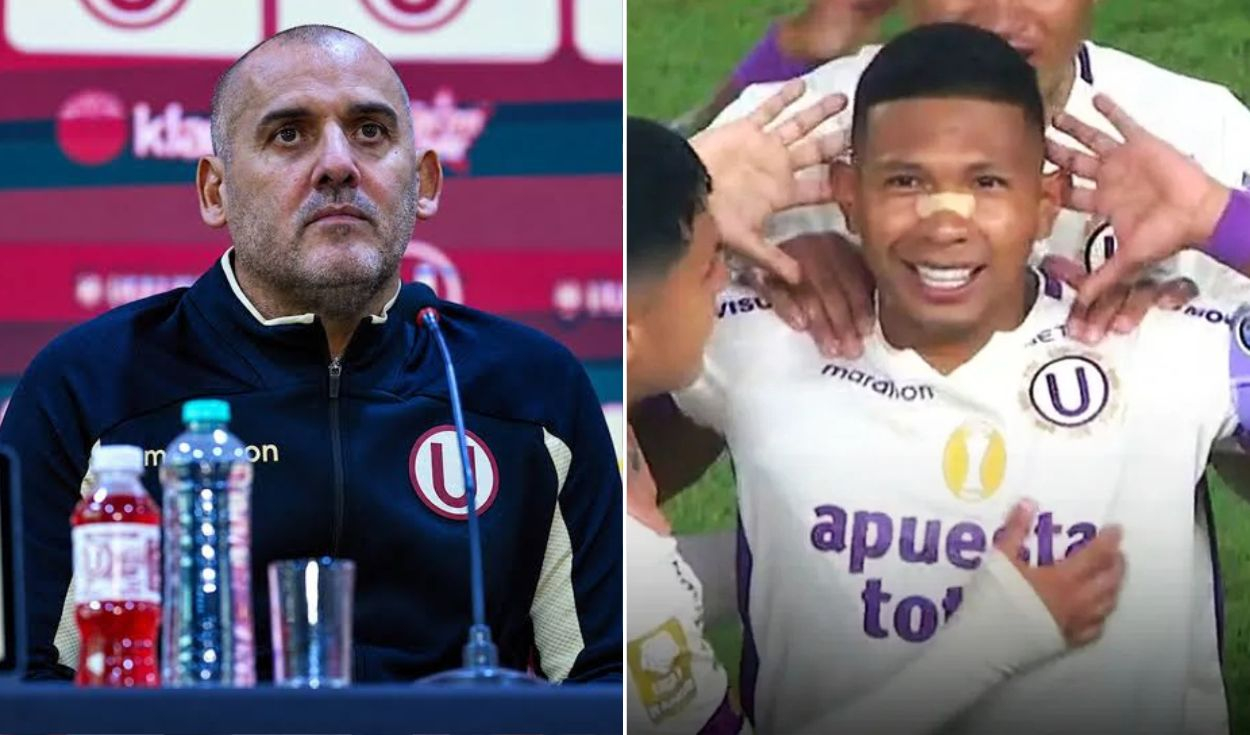 edison-flores-recibio-elogios-del-comando-tecnico-de-universitario-tras-su-golazo-ante-juan-pablo-ii:-“estaba-en-gran-forma”