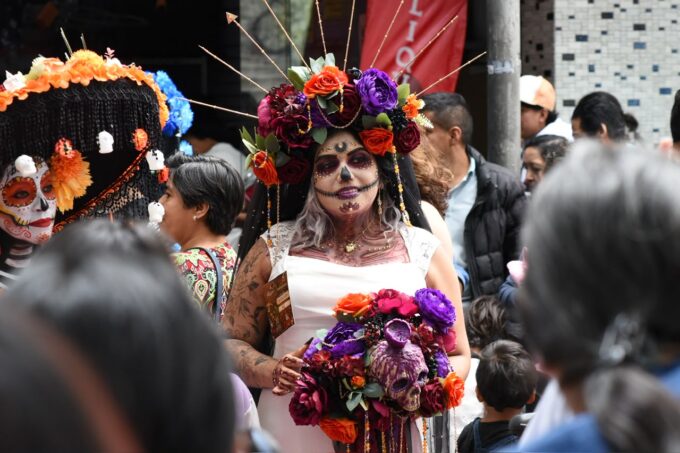en-imagenes:-asi-se-vivio-el-festival-paseo-de-catrinas-en-el-centro-historico