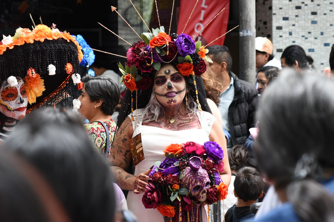 en-imagenes:-asi-se-vivio-el-festival-paseo-de-catrinas-en-el-centro-historico
