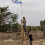 « gaza-est-a-nous ! » :-alors-qu’israel-vote,-des-colons-ont-installe-un-campement-a-la-frontiere-de-l’enclave-palestinienne