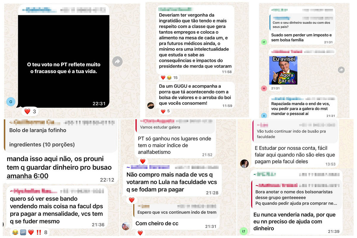 estudantes-de-medicina-da-unisa,-em-sp,-ofendem-apoiadores-de-lula-e-bolsistas-apos-resultado-eleitoral
