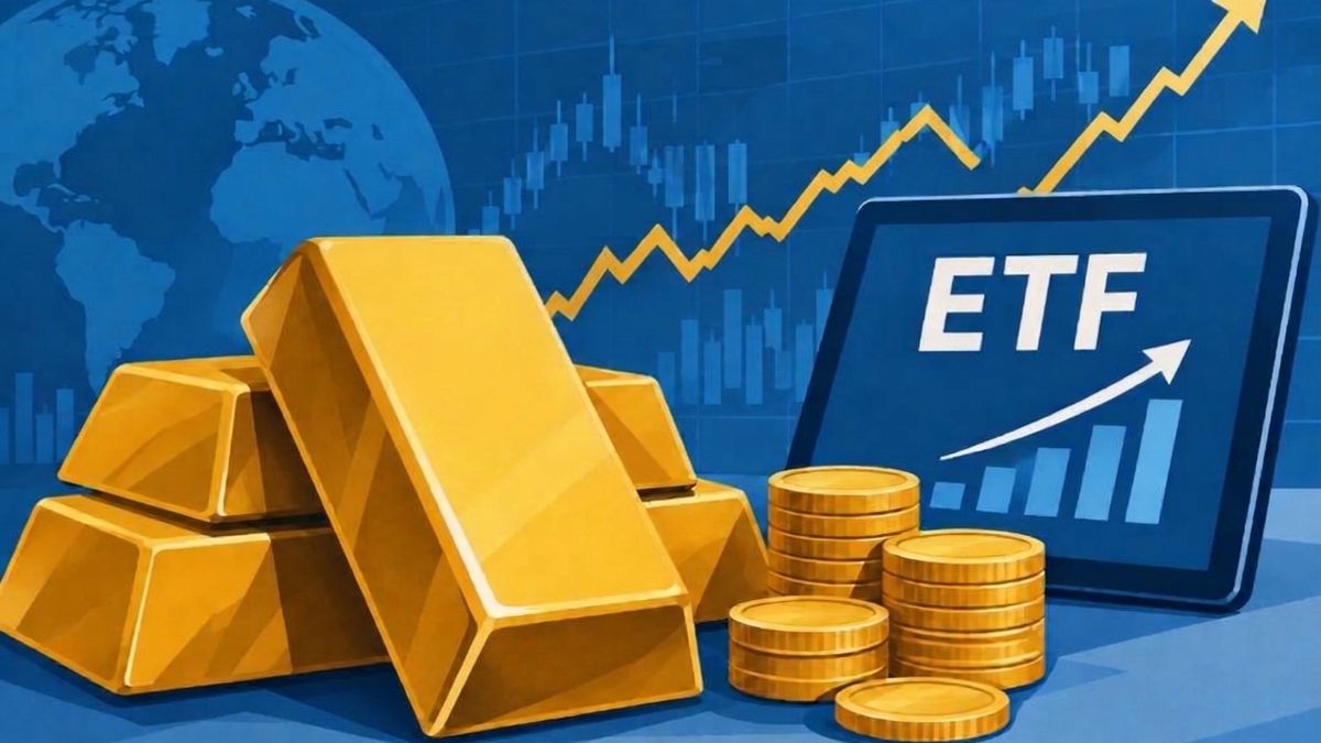 el-oro-cayo,-pero-los-inversores-redoblaron-la-apuesta-y-llevaron-a-los-etf-a-un-trimestre-record