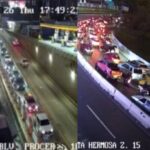 colapso-del-km-22-en-caes-provoca-masivo-congestionamiento-en-bulevar-liberacion