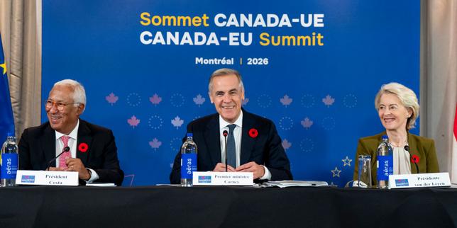 a-montreal,-le-canada-et-l’union-europeenne-resserrent-leurs-liens-malgre-les-divergences-des-vingt-sept