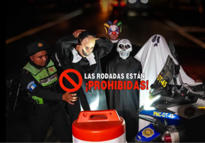 pnc-advierte-posibles-sanciones-por-participar-en-la-«rodada-o-caravana-del-terror»